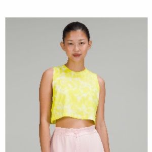 Lululemon cropped tank